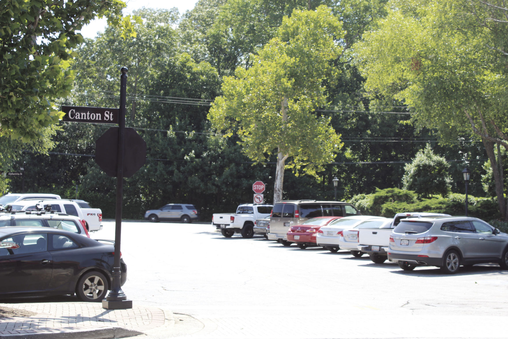 Roswell parking development